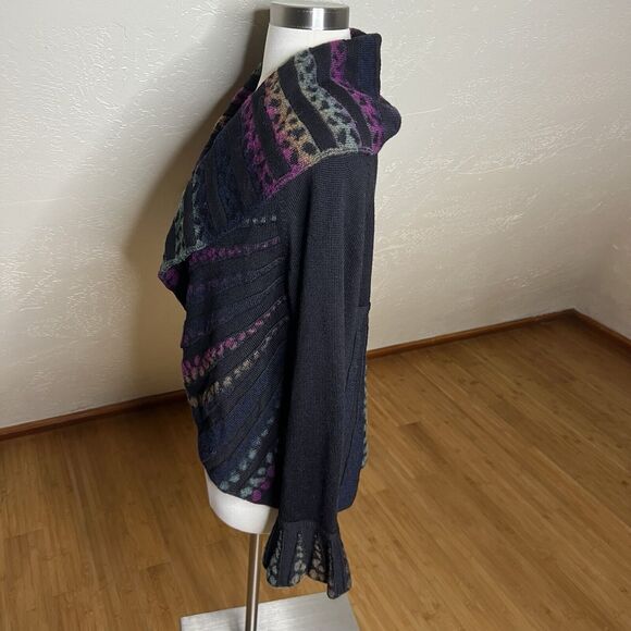 Angel Design By Sabri‎ Ozel Open Cardigan Womens Small Multicolor Wool Fairycore - Picture 6 of 10